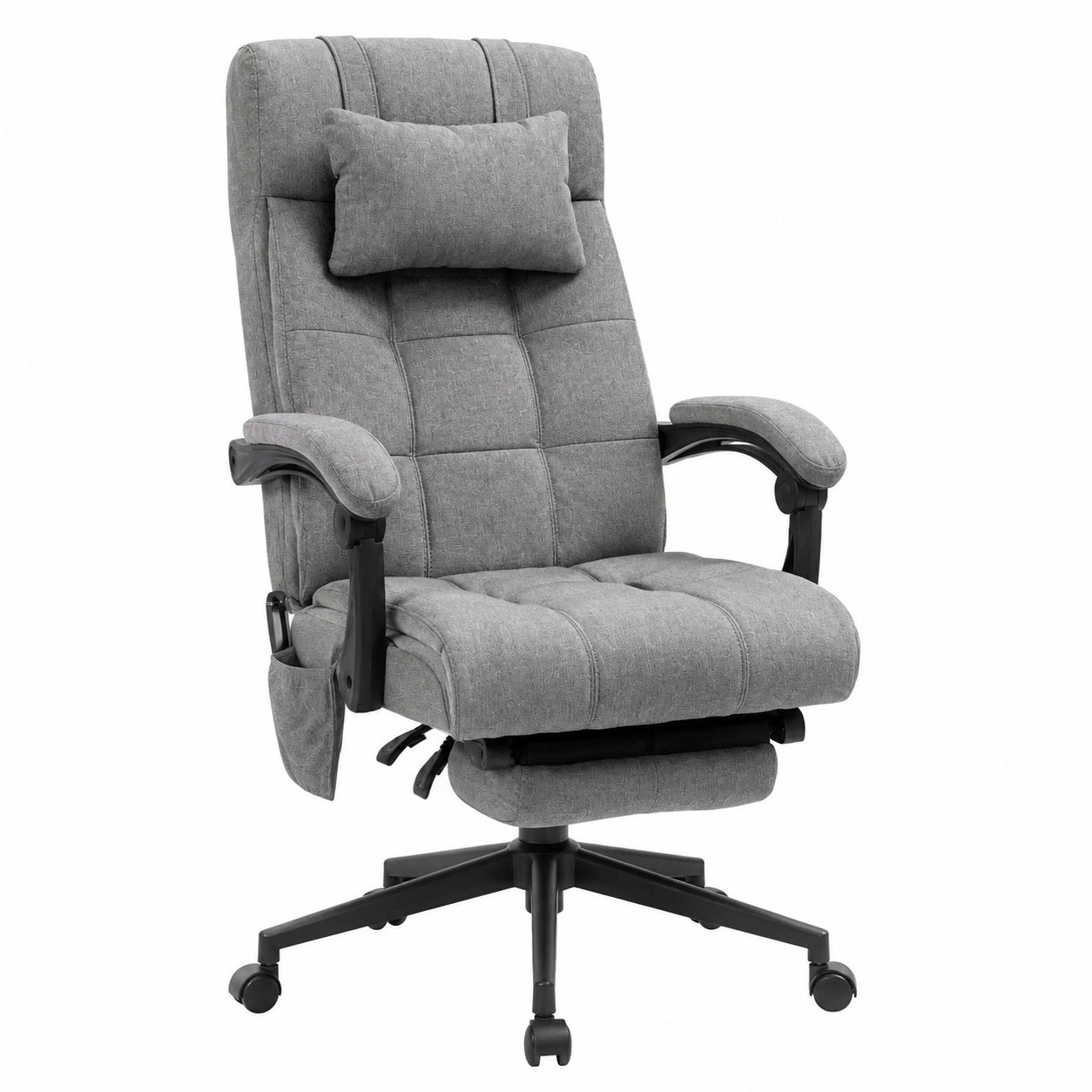 Bureau, réglable, coloris gris, pour l’espace de travail