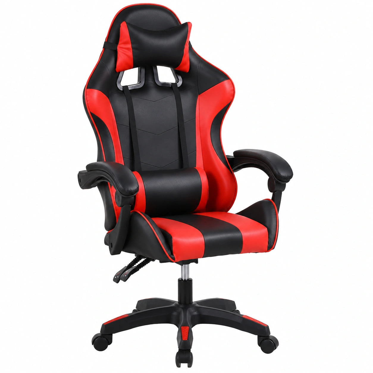 Bureau, coloris noir et rouge, pour l’espace de travail