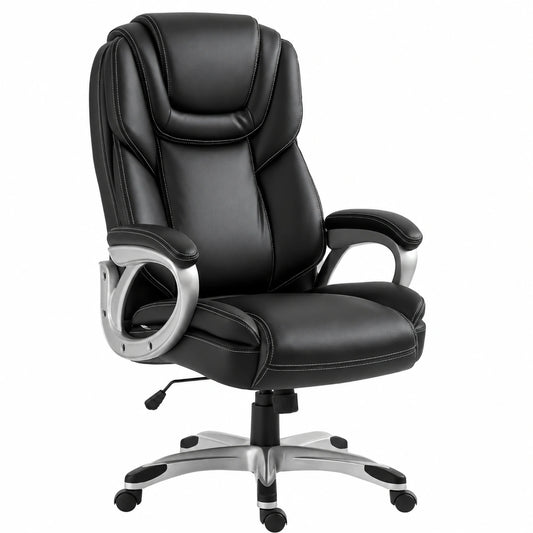 Bureau, pivotant, réglable, sur roulettes, coloris noir, pour l’espace de travail