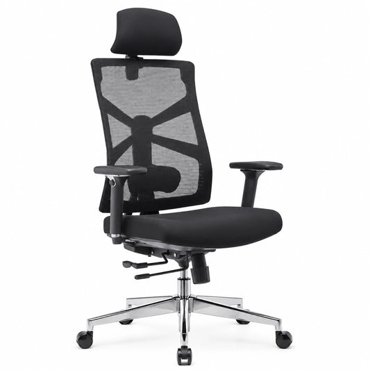Bureau, réglable, coloris noir, pour l’espace de travail