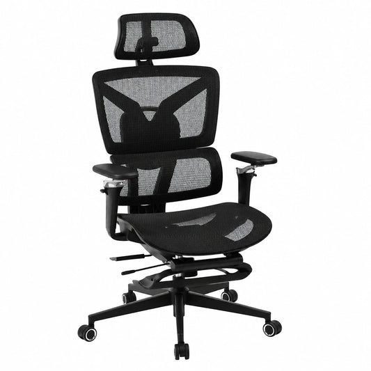Bureau, réglable, coloris noir, pour l’espace de travail