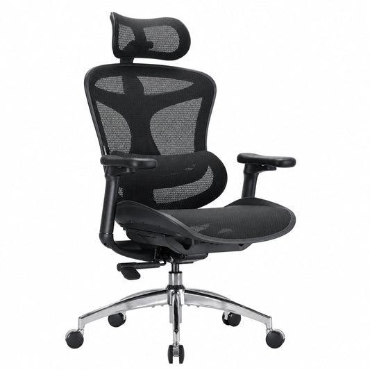 Bureau, réglable, coloris noir, pour l’espace de travail