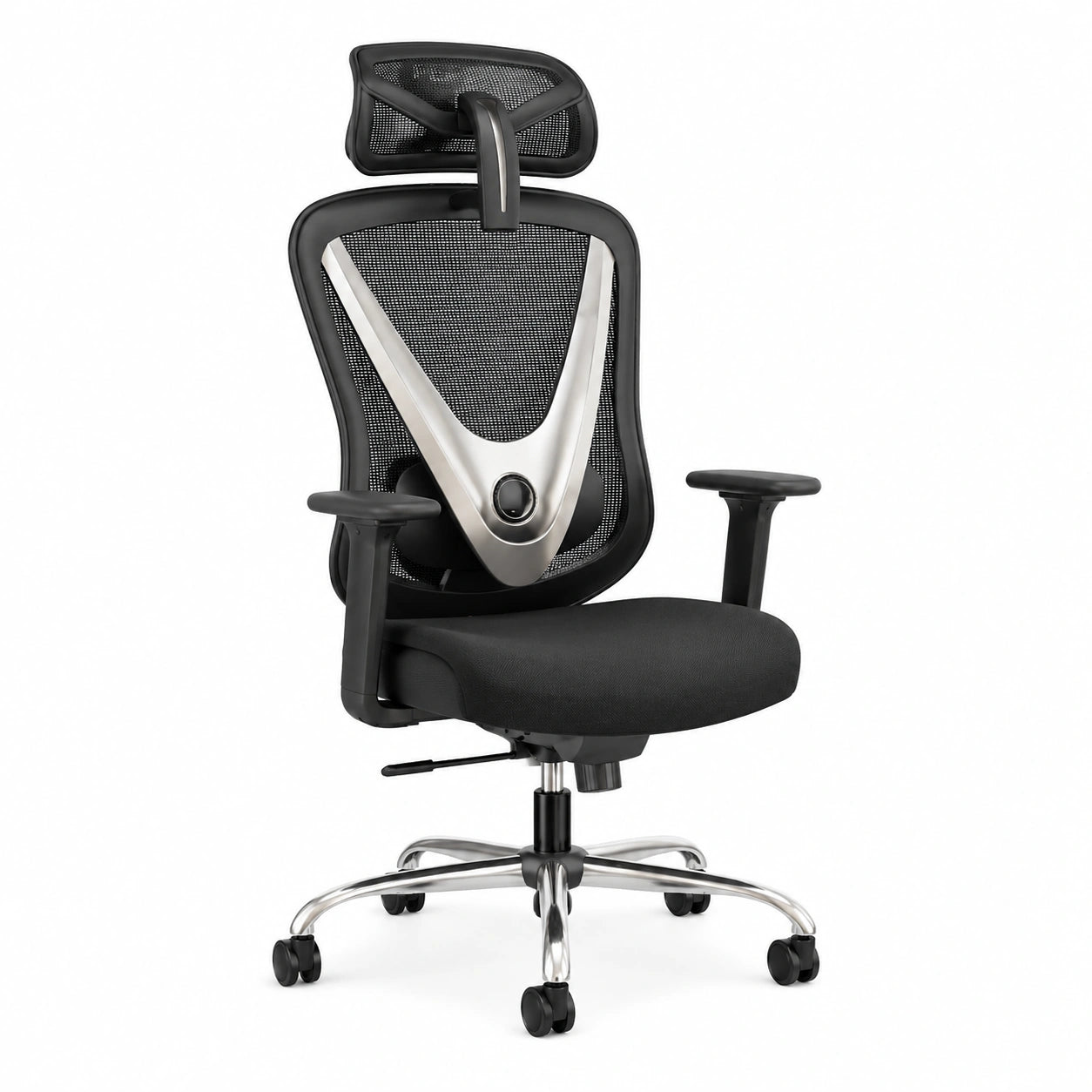 Bureau, réglable, coloris noir, pour l’espace de travail