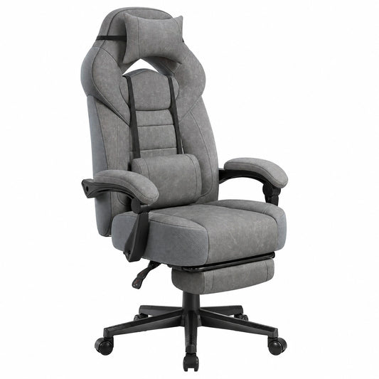 Chaise, réglable, coloris gris, pour la salle à manger ou la cuisine