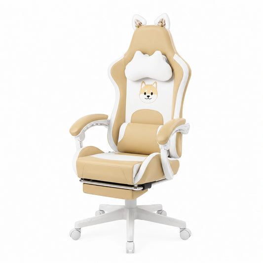 Chaise, en similicuir et cuir, pour la salle à manger ou la cuisine